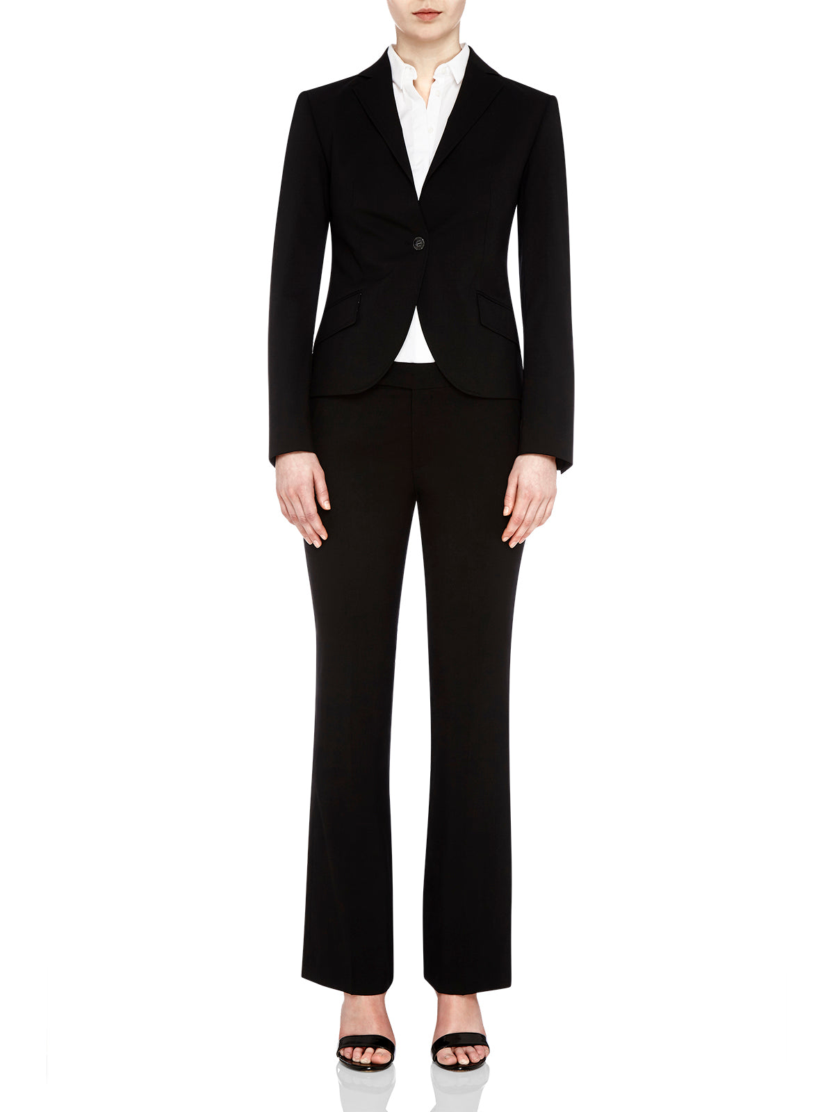 DANICA STRETCH SUIT TROUSERS BLK