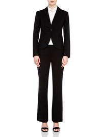 DANICA STRETCH SUIT TROUSERS BLK