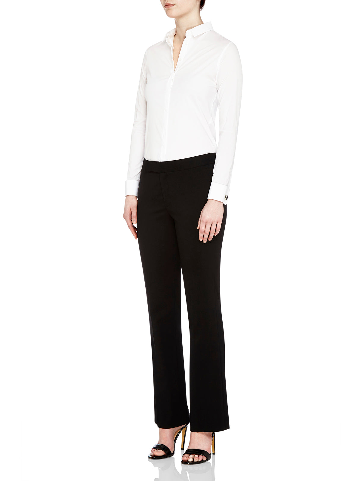 DANICA STRETCH SUIT TROUSERS BLK