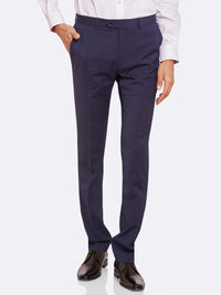 AUDEN STRETCH SUIT TROUSERS BLU
