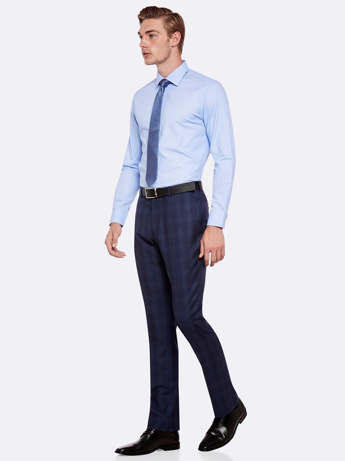 NEW HOPKINS WOOL SUIT TROUSER BLUX