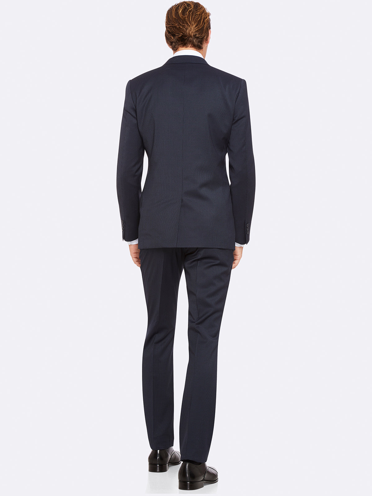 NEW HOPKINS PEAK LAPEL WOOL JACKETX NAVY