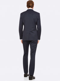 NEW HOPKINS PEAK LAPEL WOOL JACKETX NAVY