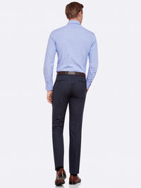 BECKTON CHECKED SHIRT BLUE/NAVY