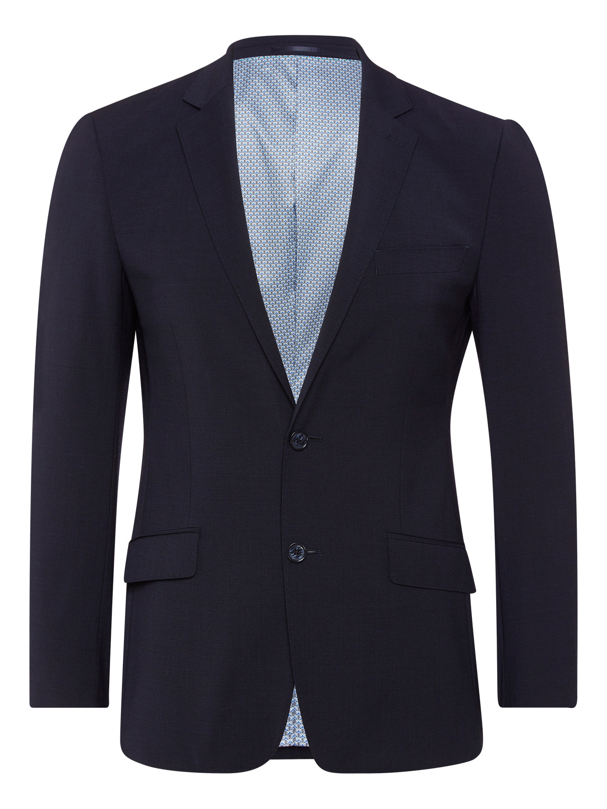N.HOPKINS WOOL STRETCH SUIT JACKETX