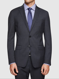 BYRON WOOL SUIT JKT CHARCOAL