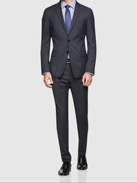 BYRON WOOL SUIT JKT CHARCOAL