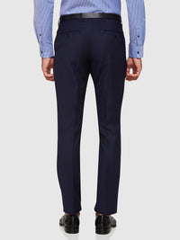 HOPKINS WOOL SUIT TROUSERS NAVY