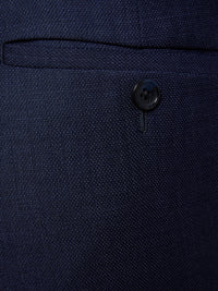 HOPKINS WOOL SUIT TROUSERS NAVY