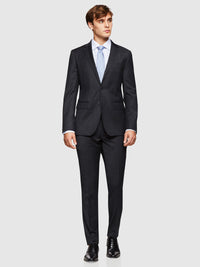 AUDEN WOOL SUIT JACKET CHARCOAL