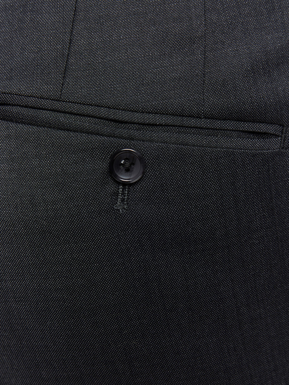 AUDEN WOOL SUIT TROUSERS CHARCOAL