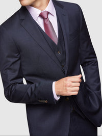 AUDEN WOOL SUIT JACKET GUNMETAL