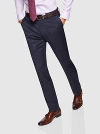 AUDEN WOOL SUIT TROUSERS GUNMETAL