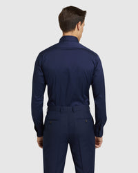 NAVY STRETCH TRAVEL SHIRT NAVY