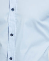 BLUE STRETCH TRAVEL SHIRT