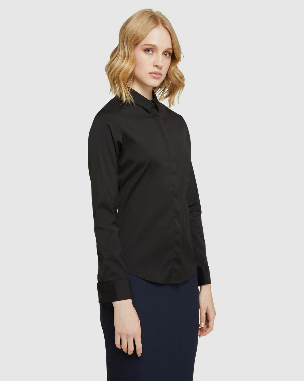 ANGEL FRENCH CUFF STRETCH SHIRT