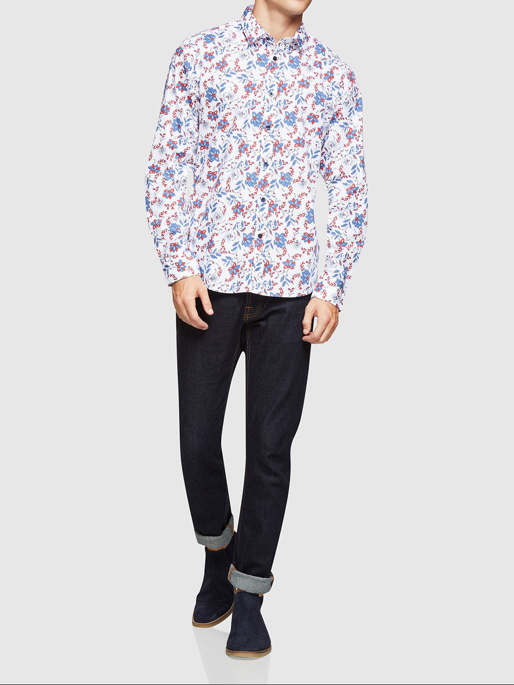 KENTON FLORAL PRINTED SHIRT