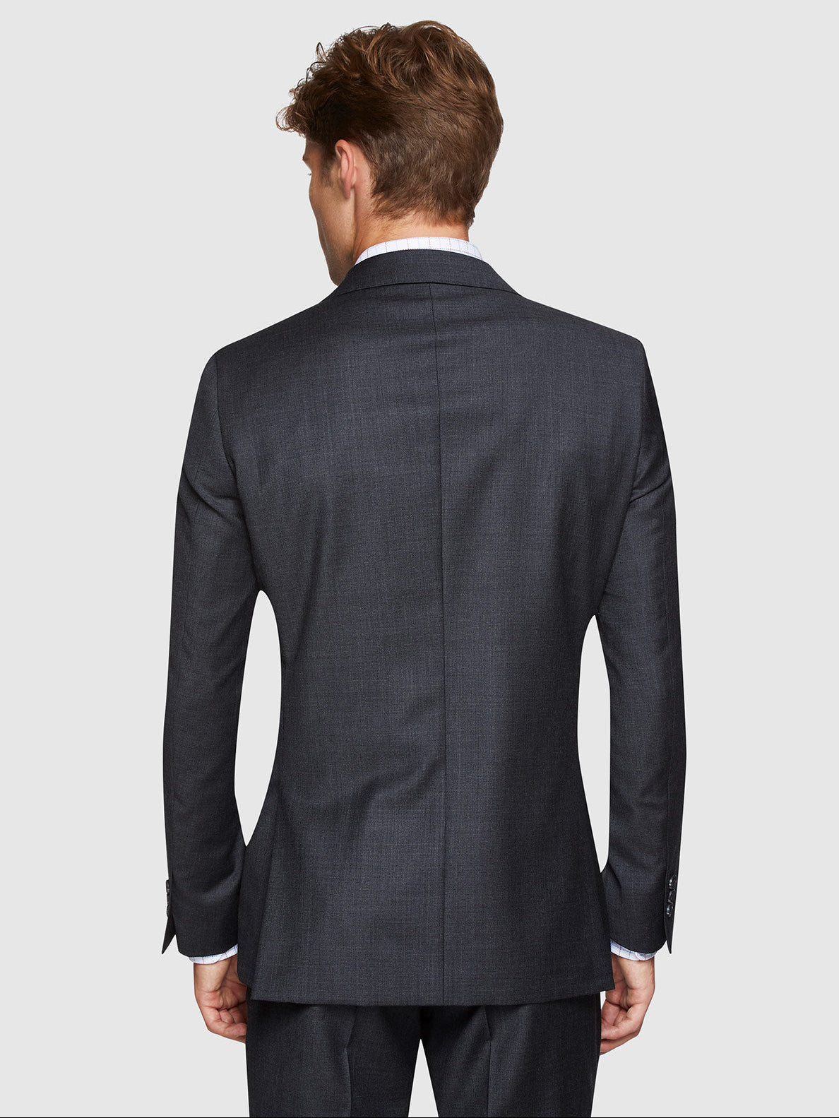 NEW HOPKINS WOOL SUIT JACKET CHARCOAL