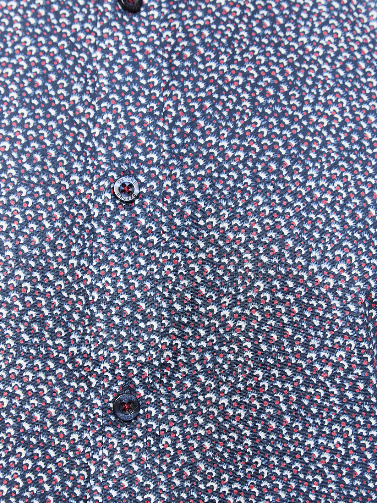 KENTON PRINTED SHIRT BLUE