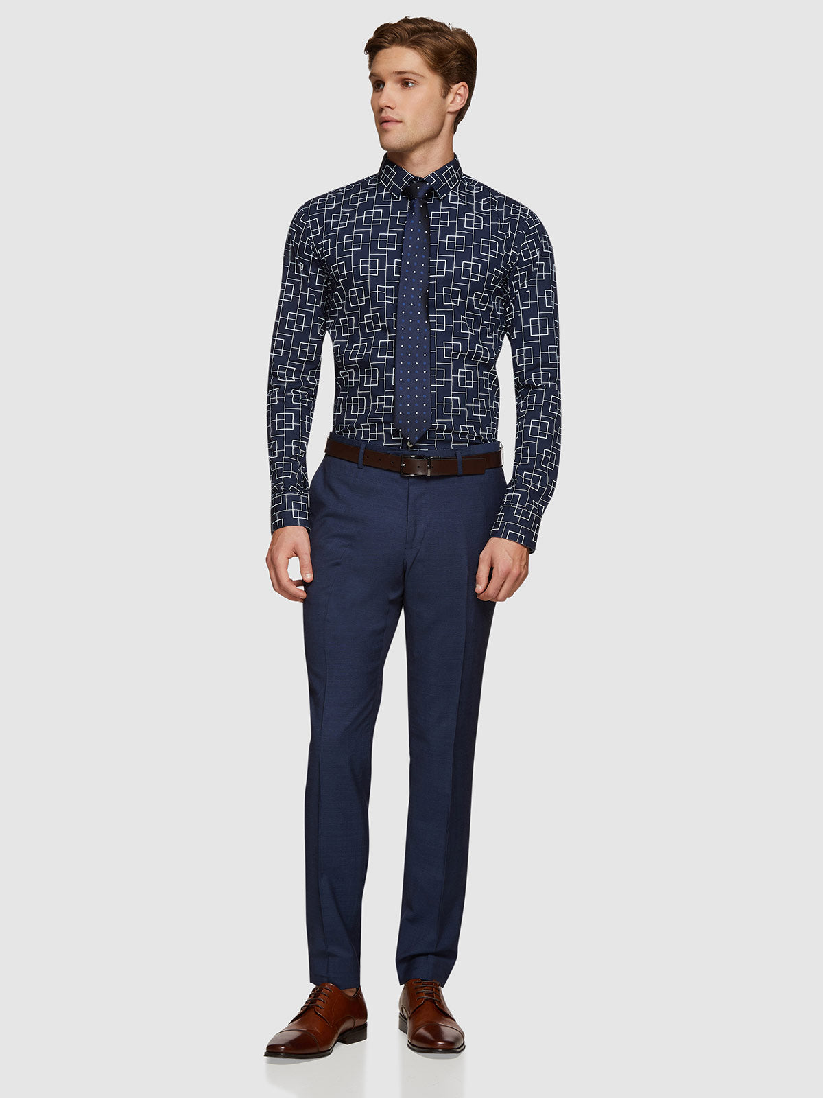 KENTON SQUARE PRINT SHIRT