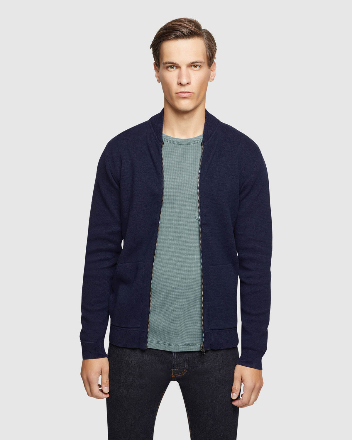 SAM KNITTED JACKET MENS JACKETS AND COATS