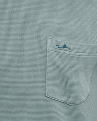 ALBERT WAFFLE CREW NECK L/S TEE MENS KNITS