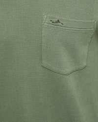 ALBERT WAFFLE CREW NECK L/S TEE MENS KNITS