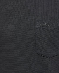 ALBERT WAFFLE CREW NECK L/S TEE MENS KNITS