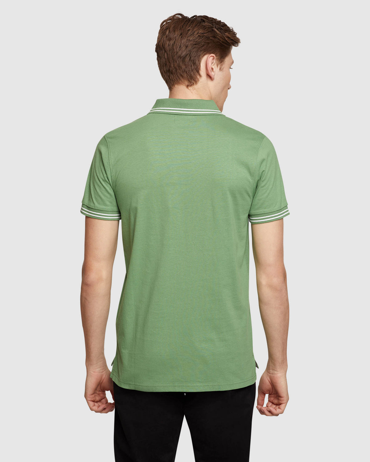 NICKSON TIPPING JERSEY POLO MENS KNITS