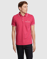 NICKSON TIPPING JERSEY POLO MENS KNITS