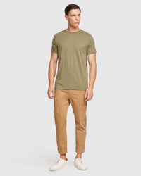 JED CREW NECK T-SHIRT - AVAILABLE ~ 1-2 weeks MENS KNITS