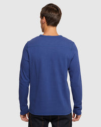 ALBERT WAFFLE LONG SLEEVE TEE MENS KNITS