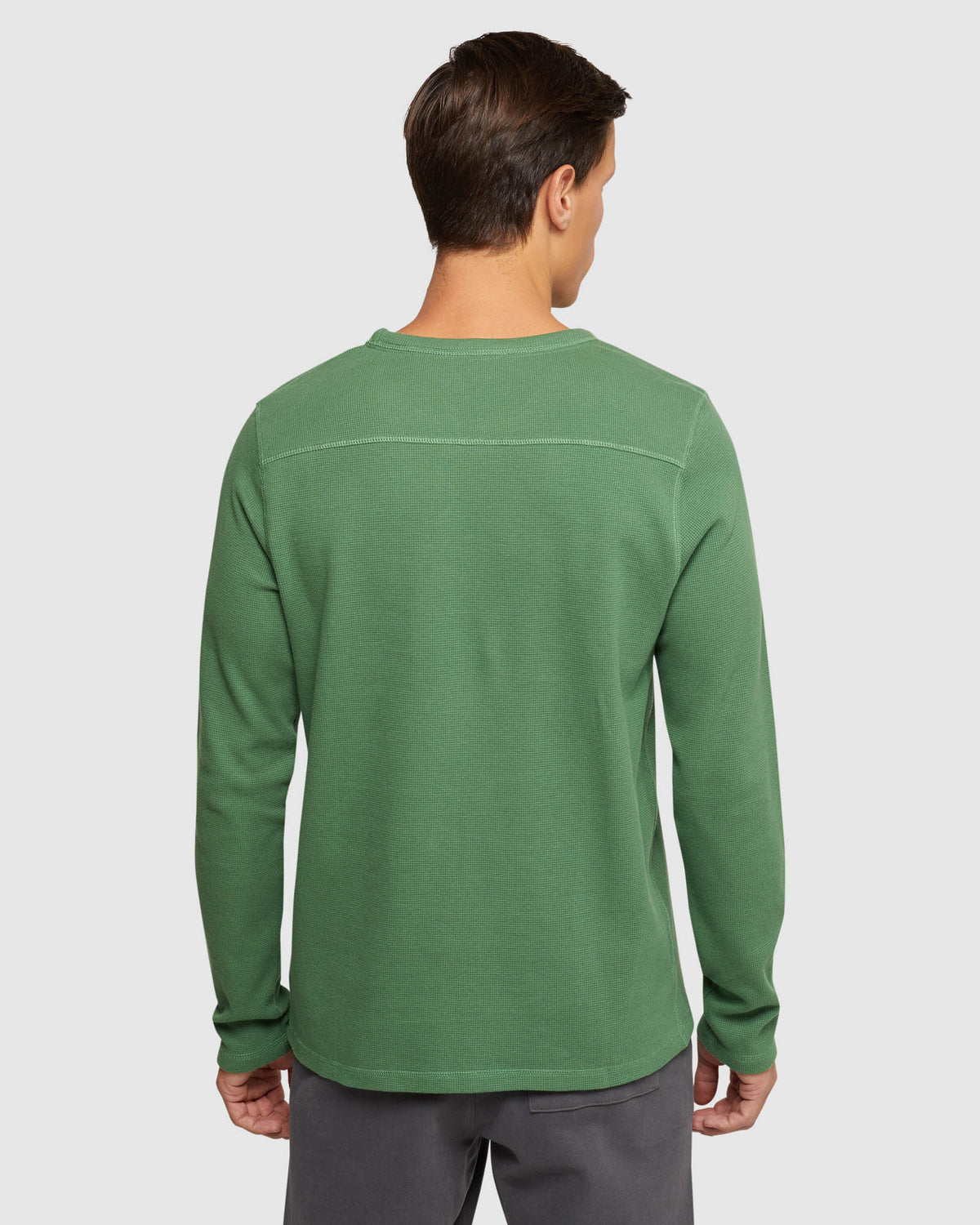 ALBERT WAFFLE LONG SLEEVE TEE MENS KNITS