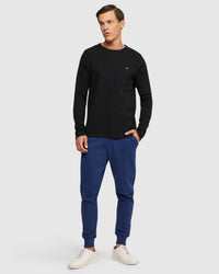 ALBERT WAFFLE LONG SLEEVE TEE MENS KNITS
