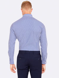 BECKTON STRIPE SHIRT RED