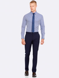 BECKTON STRIPE SHIRT RED