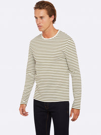 PARKER STRIPED CREW NECK T-SHIRT