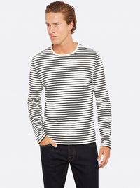PARKER STRIPED CREW NECK T-SHIRT