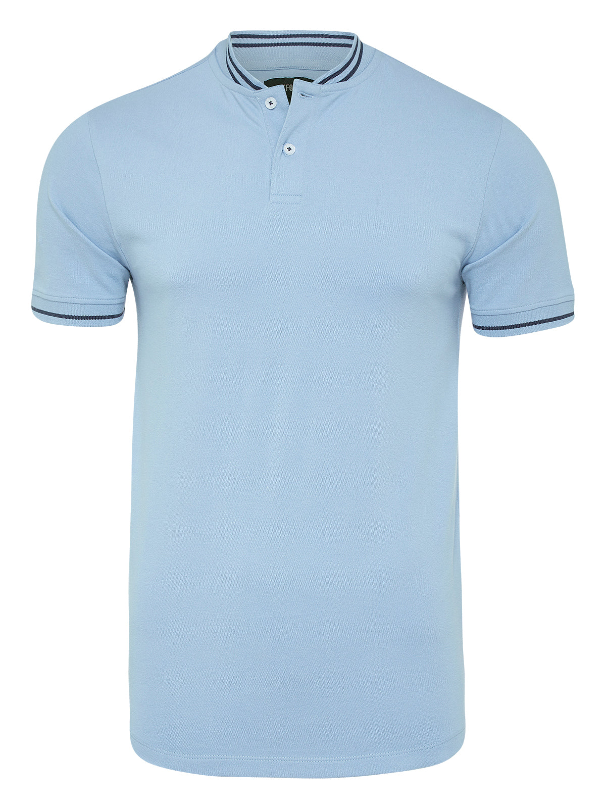 MILES PIQUE POLO SKY