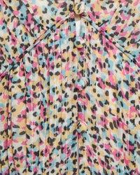 ARIALLA SPOT DRESS PINK MULTI