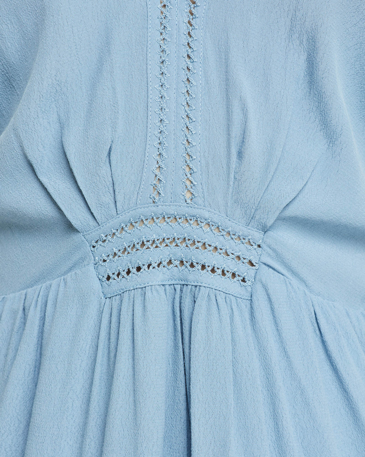 INGA CROCHET DETAIL DRESS