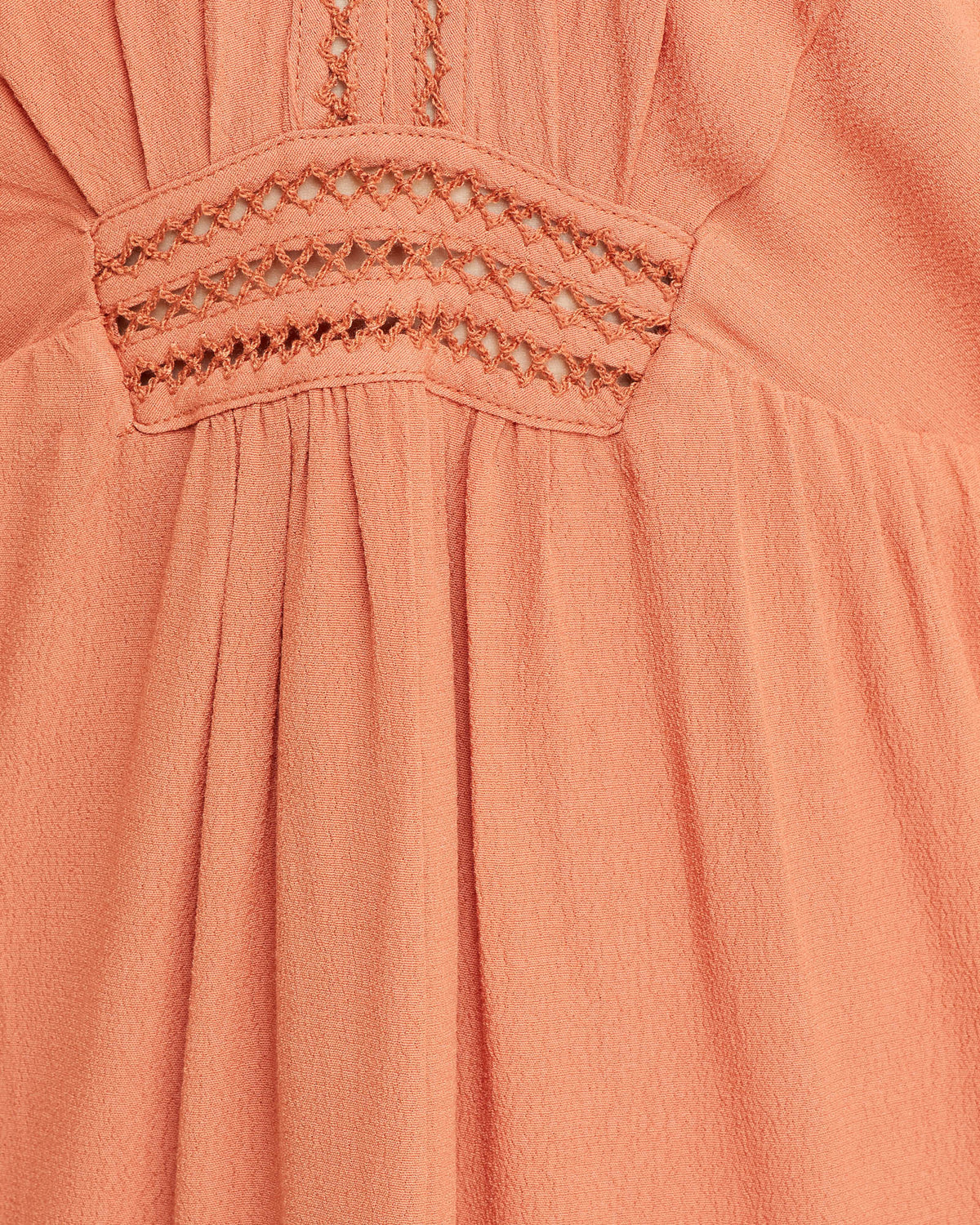 INGA CROCHET DETAIL DRESS