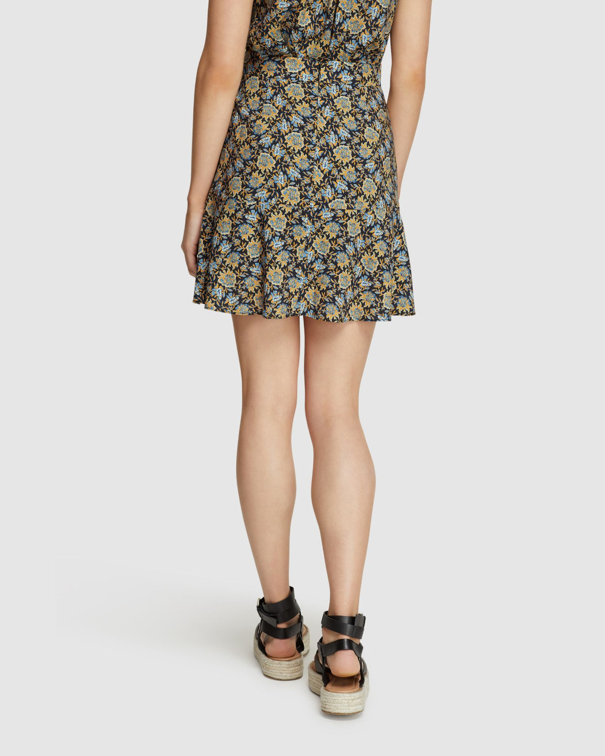 SABRINA FLORAL PRINT SKIRT