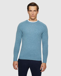 RITCHIE CREW NECK LAMBSWOOL KNIT MENS KNITWEAR