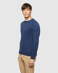 RITCHIE CREW NECK LAMBSWOOL KNIT MENS KNITWEAR