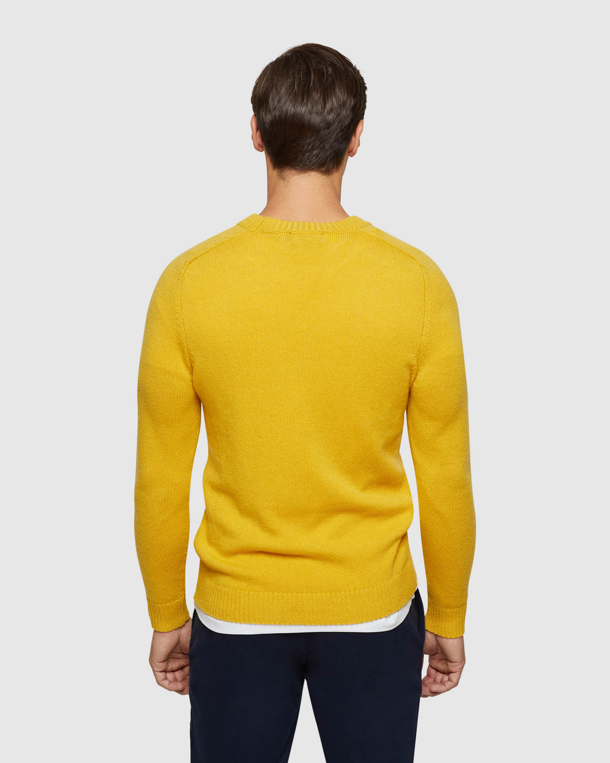 RITCHIE CREW NECK LAMBSWOOL KNIT MENS KNITWEAR