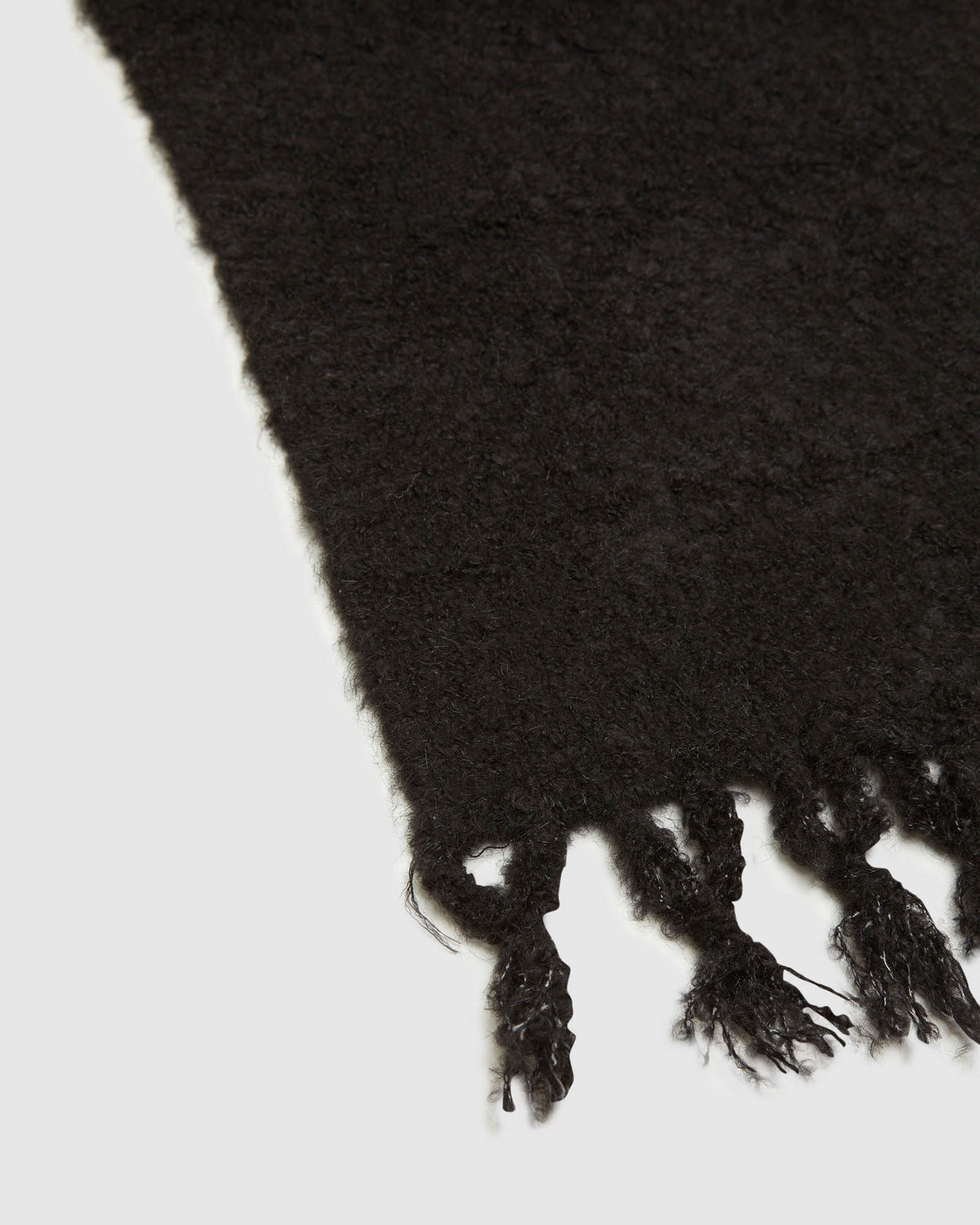 BREE BOUCLE KNIT SCARF WOMENS ACCESSORIES