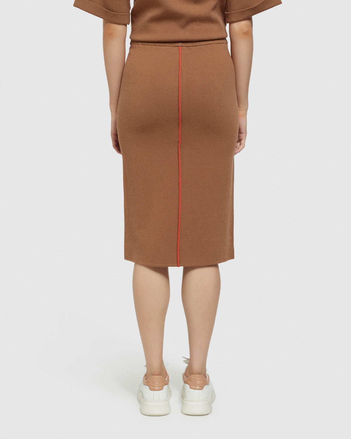 HARPER PIPING DETAIL KNIT TUBE SKT WOMENS SKIRTS