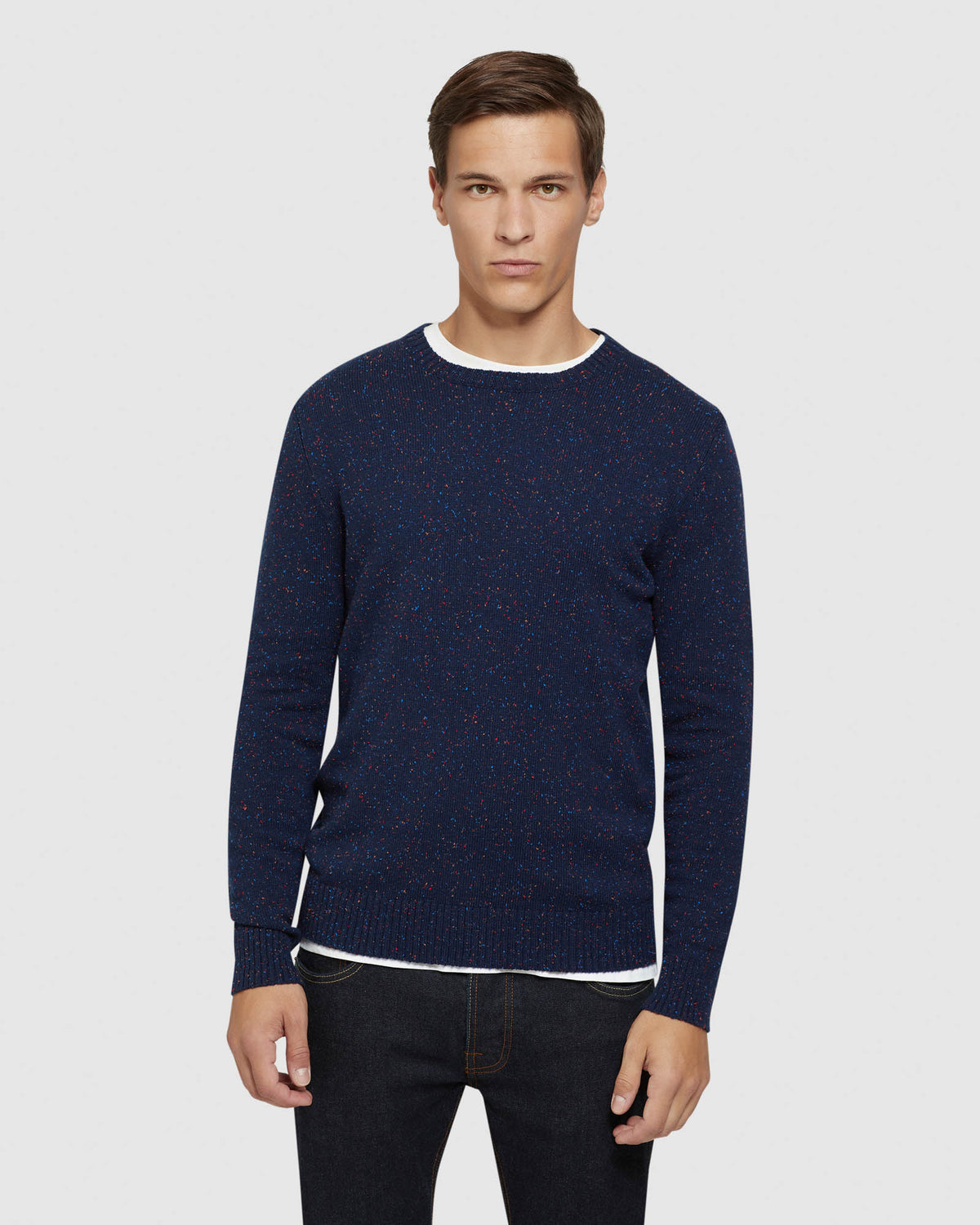 HARRY DONEGAL CREW NECK KNIT MENS KNITWEAR