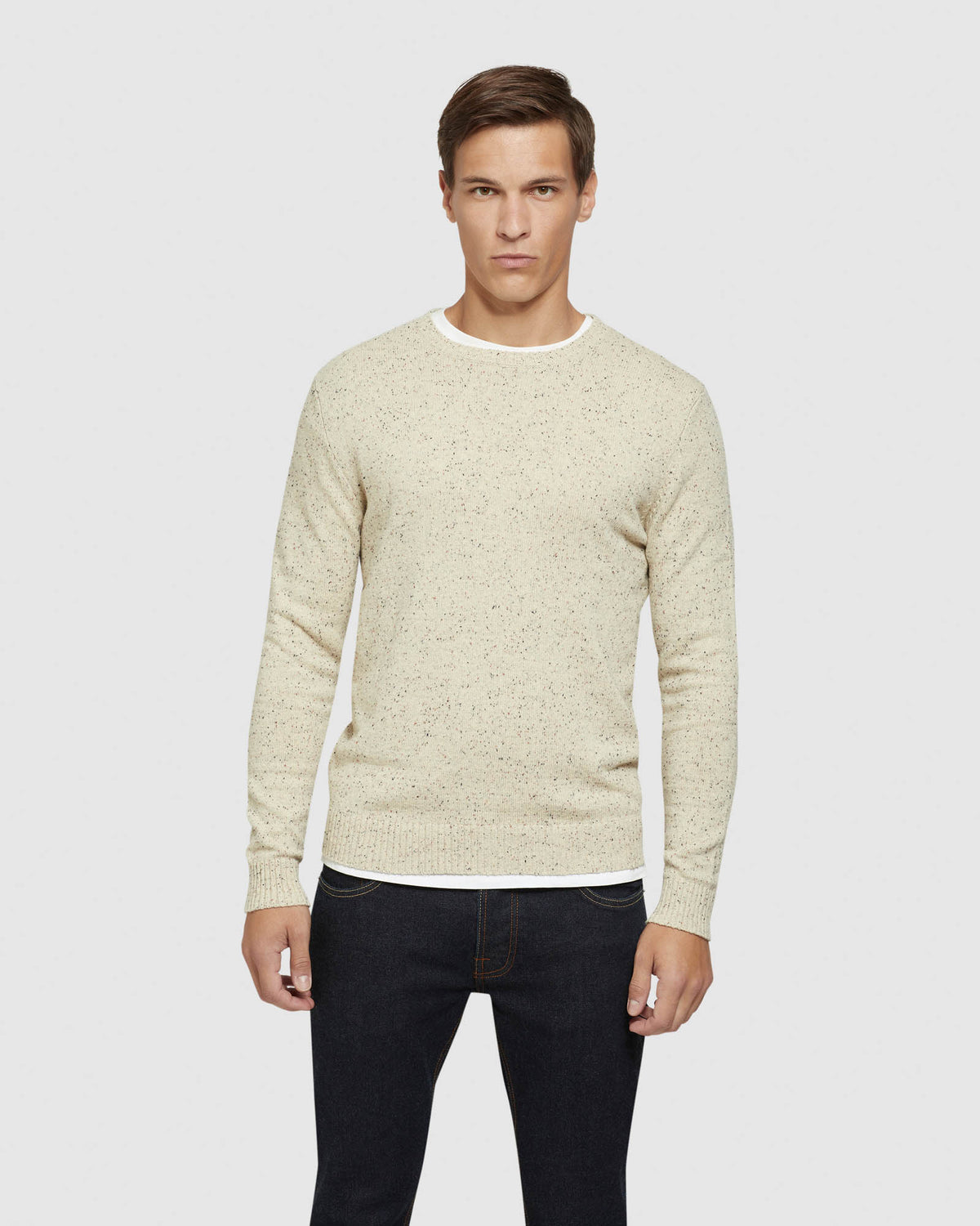 HARRY DONEGAL CREW NECK KNIT MENS KNITWEAR